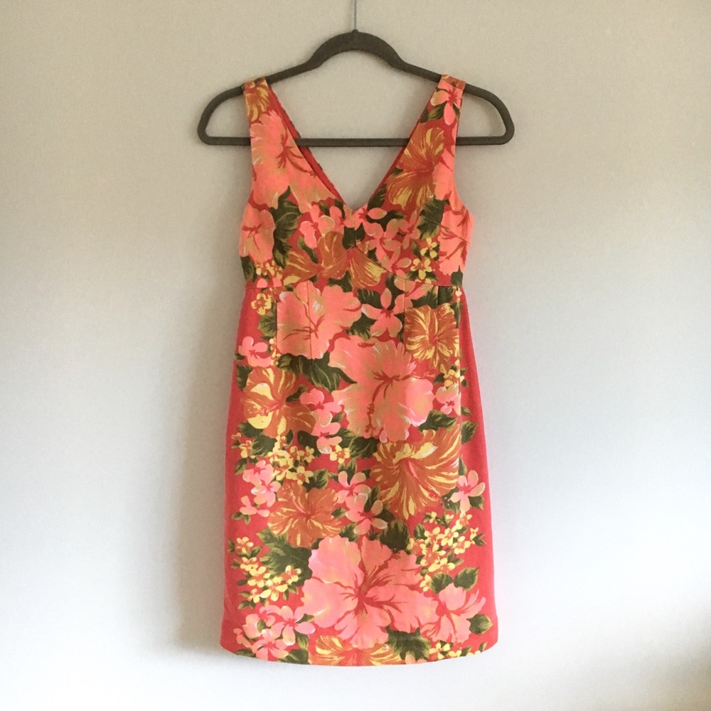 Tracy Feith for target sleeveless tropical dress